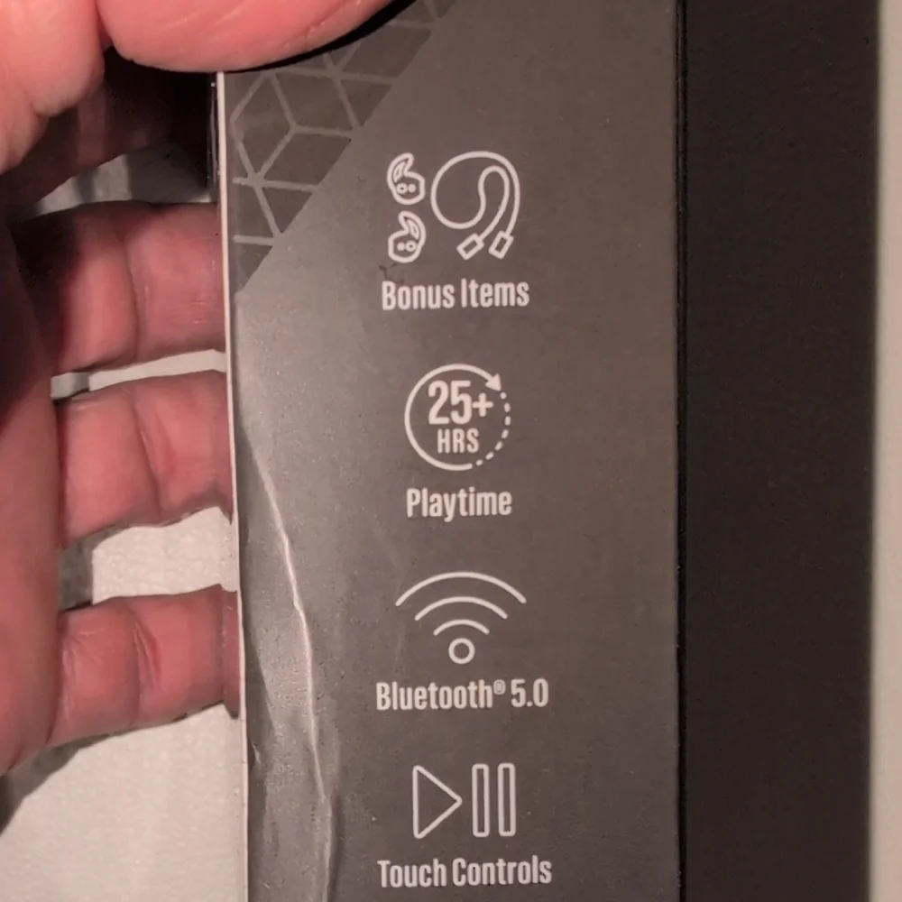 Black True Wireless Audiobuds+